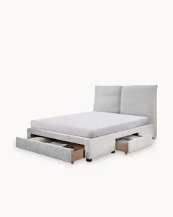 Pack cama de casal CONCORDE + Colchão HOMYSLEEP PALACIO COOLER