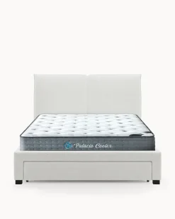 Pack cama de casal CONCORDE + Colchão HOMYSLEEP PALACIO COOLER