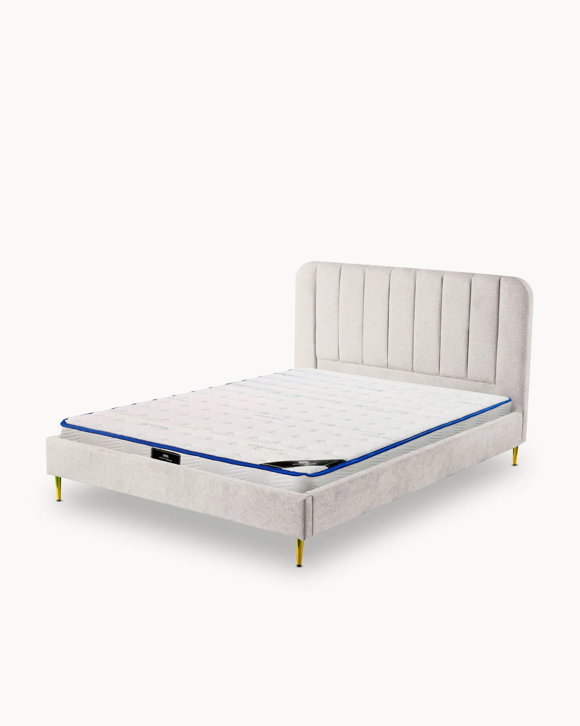 Pack cama de casal CORAL + colchão SPRING ROLLER