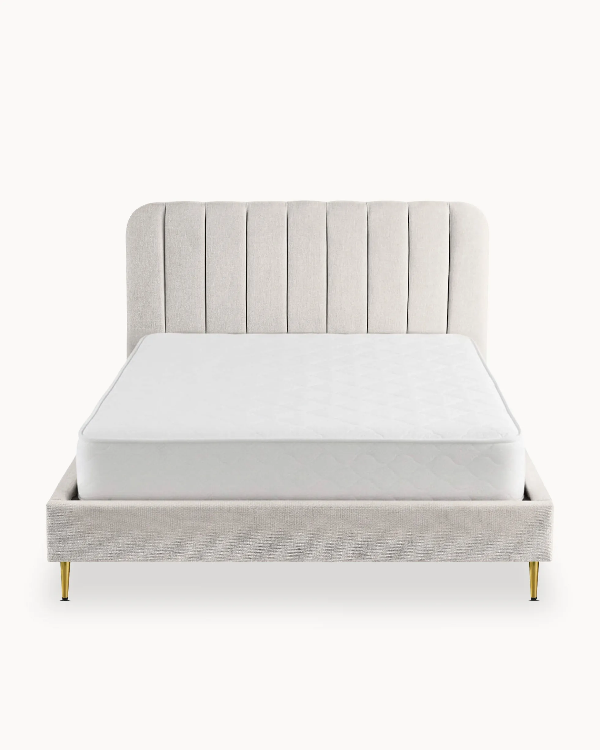 Pack cama de casal CORAL + colchão SPRING ROLLER
