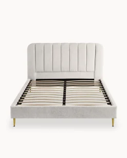 Pack cama de casal CORAL + colchão SPRING ROLLER