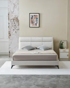 Pack cama de casal DAVIS + Colchão HOMYSLEEP PALACIO COOLER