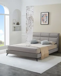 Pack cama de casal DAVIS + Colchão HOMYSLEEP PALACIO COOLER