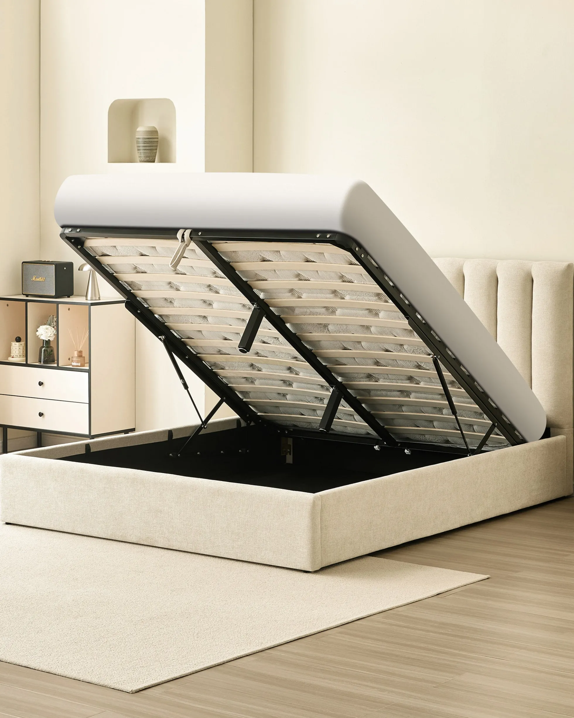 Pack cama de casal elevatória AUSSIE ll + colchão ETERNO