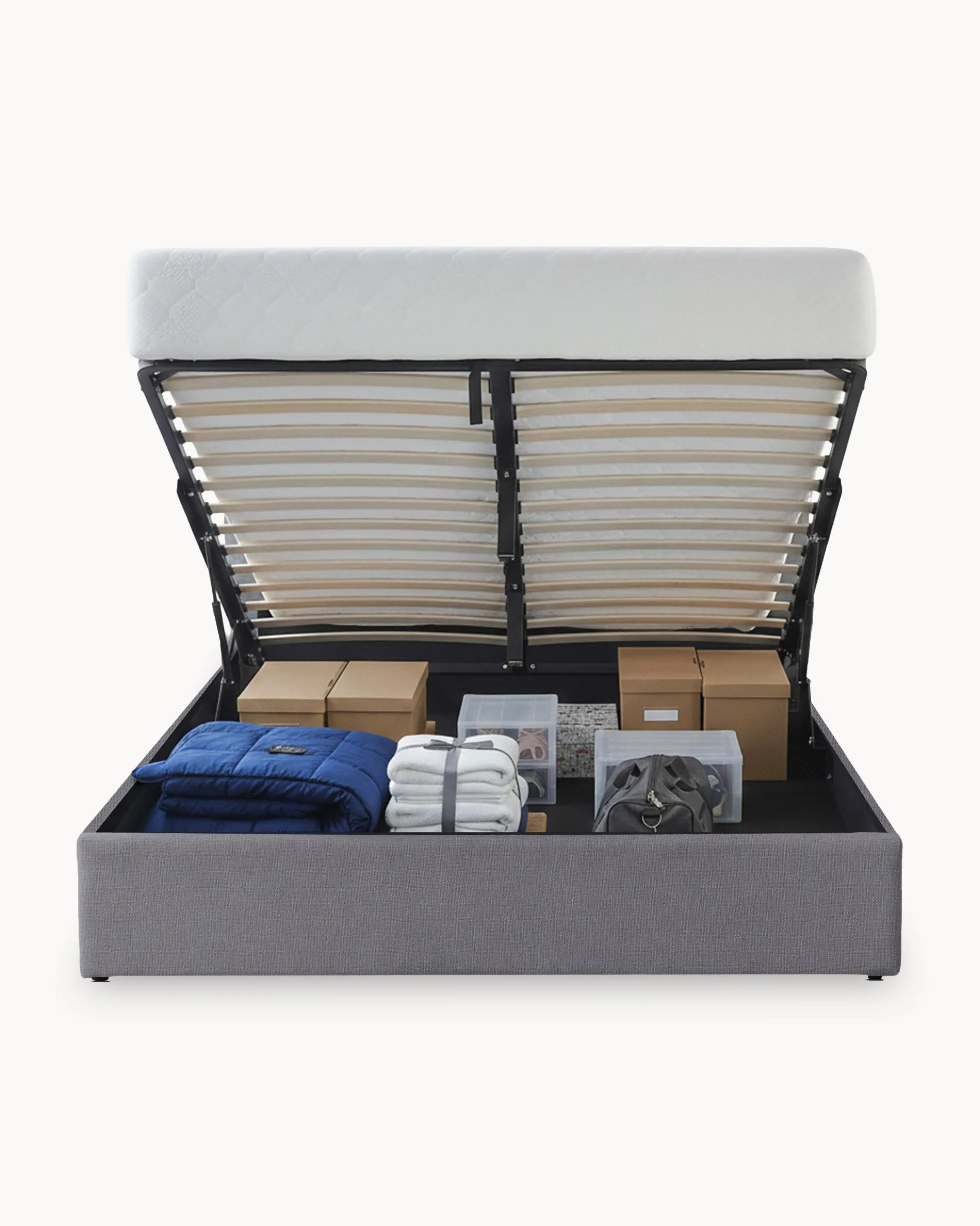 Pack cama de casal elevatória AUSSIE ll + colchão ETERNO