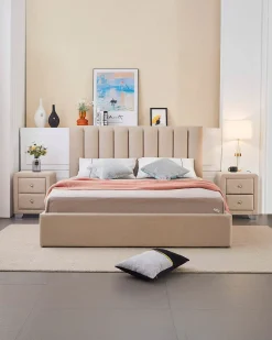 Pack cama de casal elevatória AUSSIE ll + colchão ETERNO