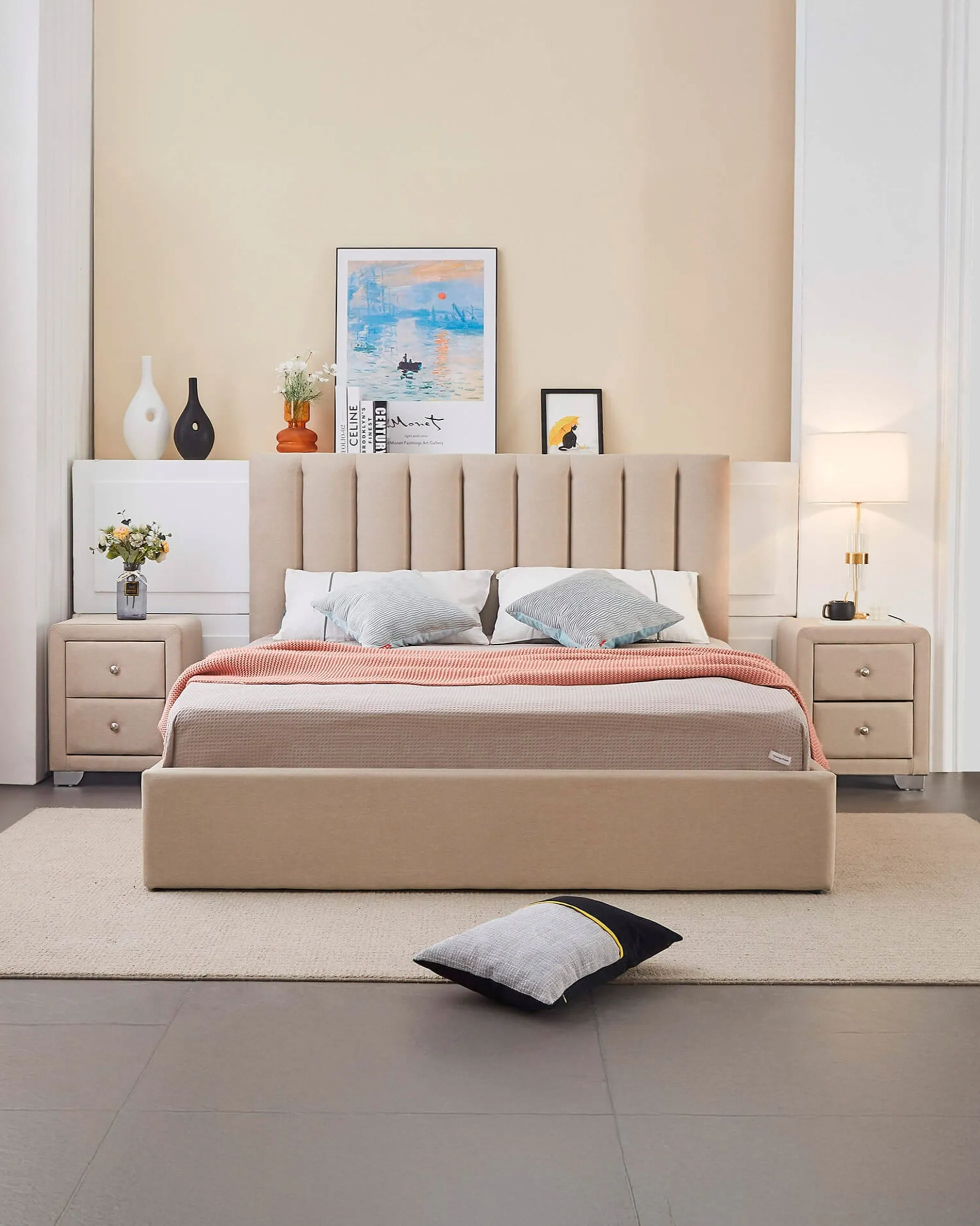 Pack cama de casal elevatória AUSSIE ll + colchão ETERNO