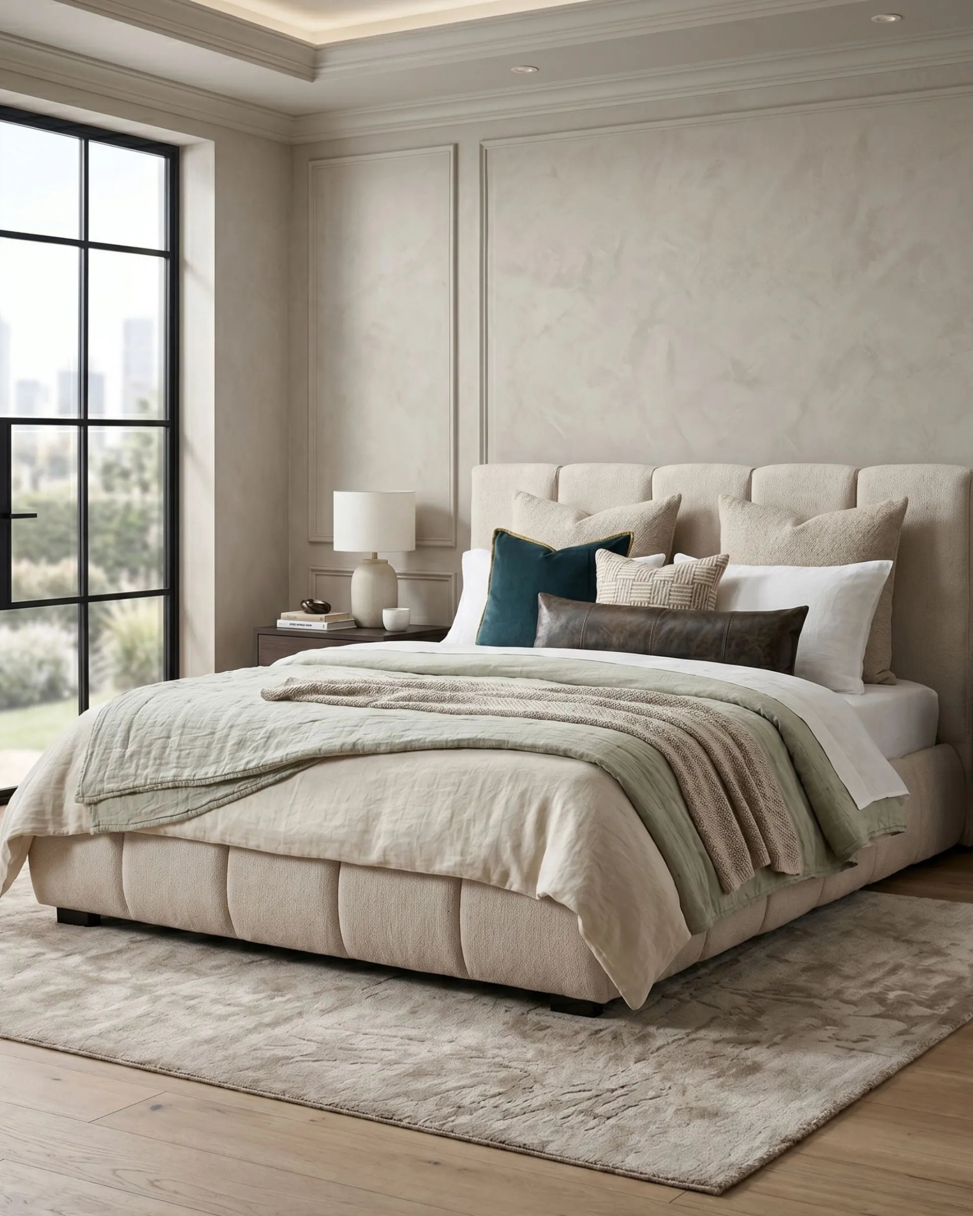 Pack cama de casal elevatória ALBERTINI + Colchão HOMYSLEEP PALACIO COOLER
