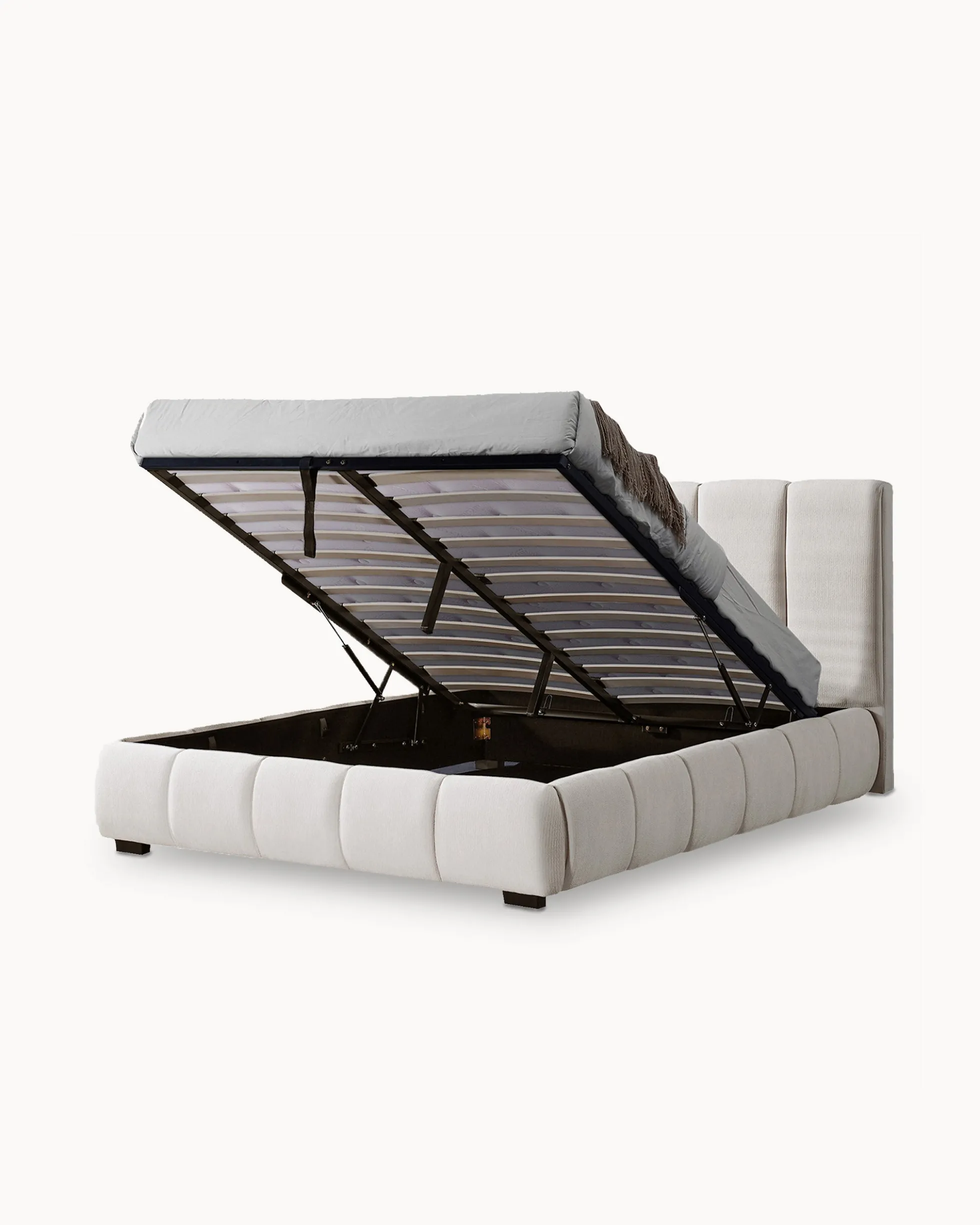 Pack cama de casal elevatória ALBERTINI + Colchão HOMYSLEEP PALACIO COOLER