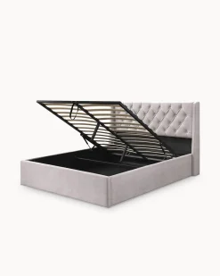 Pack cama de casal elevatória CHATELET + Colchão HOMYSLEEP PALACIO COOLER