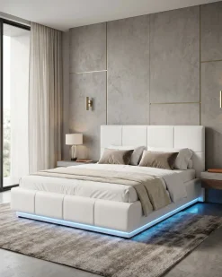 Pack cama de casal elevatória INFINITY II + Colchão HOMYSLEEP PALACIO COOLER