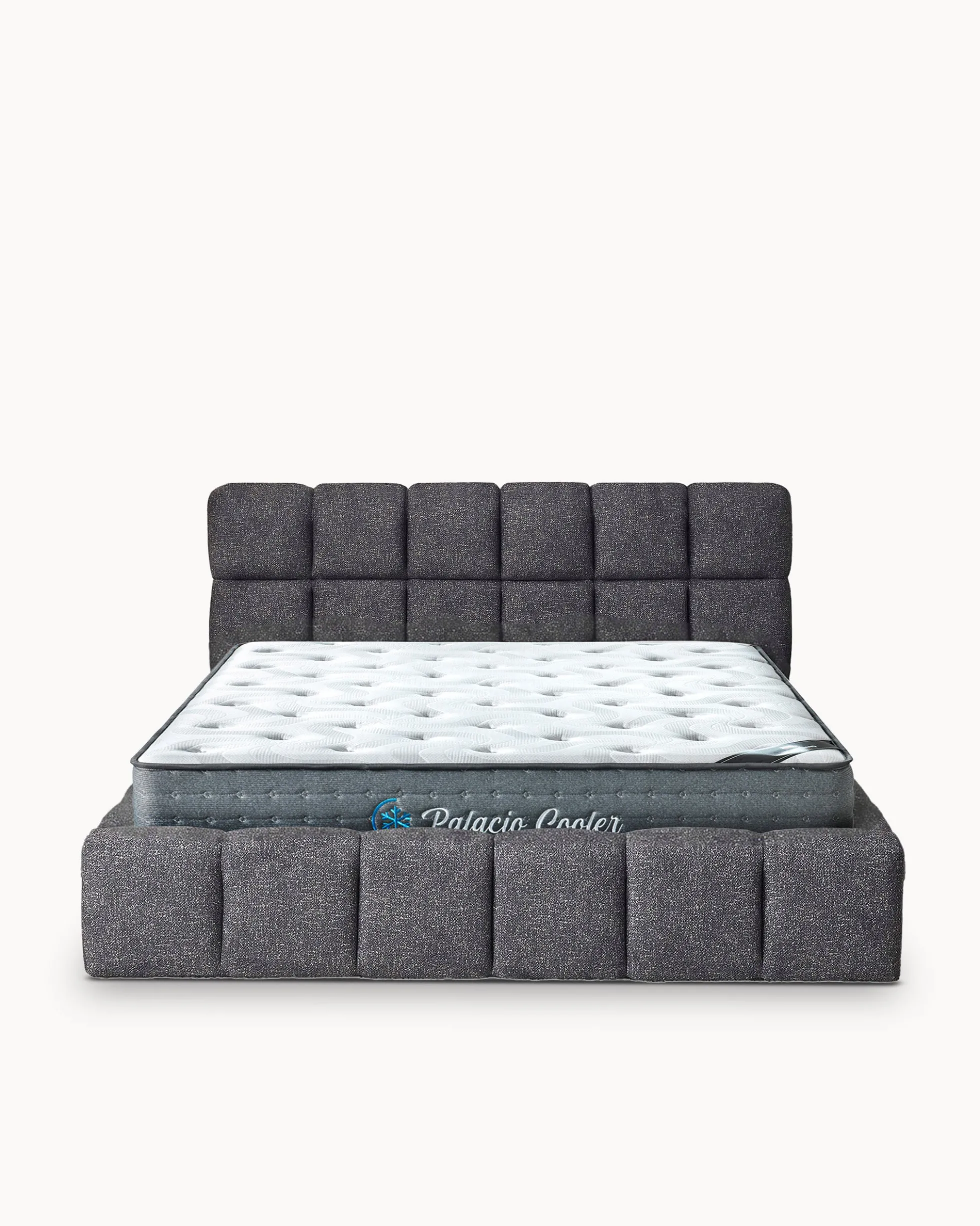 Pack cama de casal elevatória MANCHESTER + Colchão HOMYSLEEP PALACIO COOLER