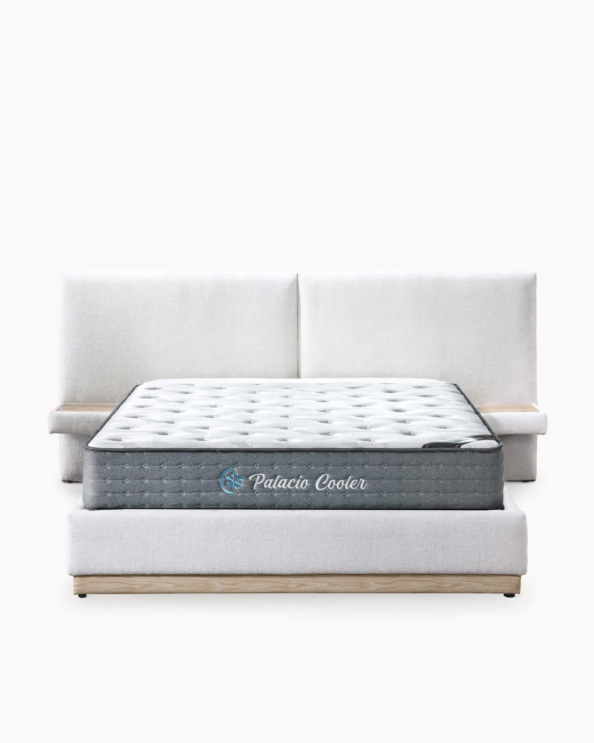Pack cama de casal elevatória NAPOLI + Colchão HOMYSLEEP PALACIO COOLER