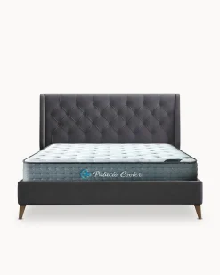Pack cama de casal ILO + Colchão HOMYSLEEP PALACIO COOLER