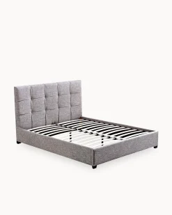 Pack cama de casal LONDON + colchão SPRING ROLLER