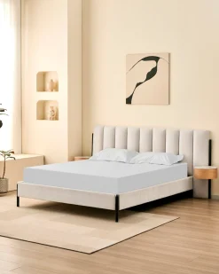 Pack cama de casal QUEENIE + Colchão HOMYSLEEP PALACIO COOLER