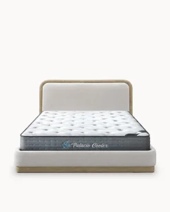 Pack cama de casal TORINO + Colchão HOMYSLEEP PALACIO COOLER