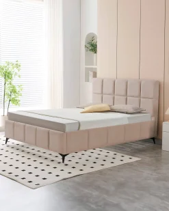 Pack cama de casal VANESSA + Colchão HOMYSLEEP PALACIO COOLER