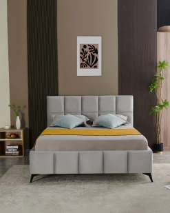 Pack cama de casal VANESSA + Colchão HOMYSLEEP PALACIO COOLER