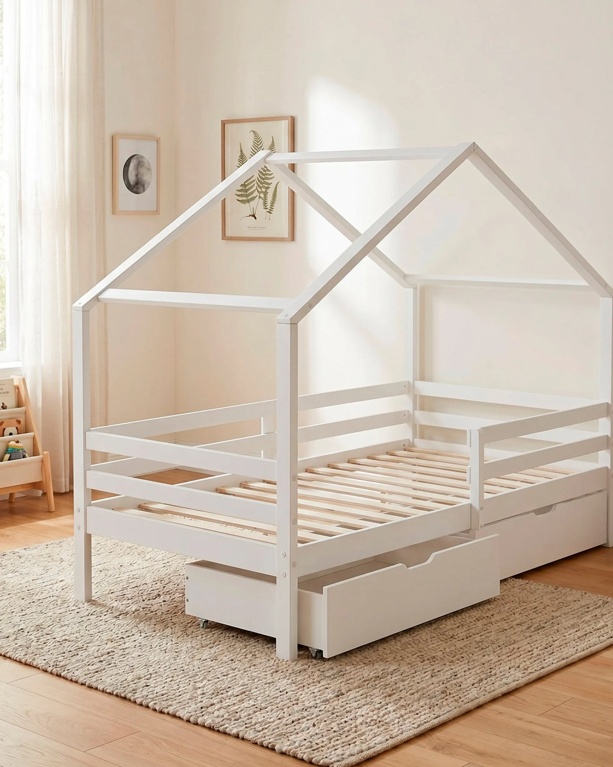 Pack cama infantil JASMINE + colchão SPRING ROLLER