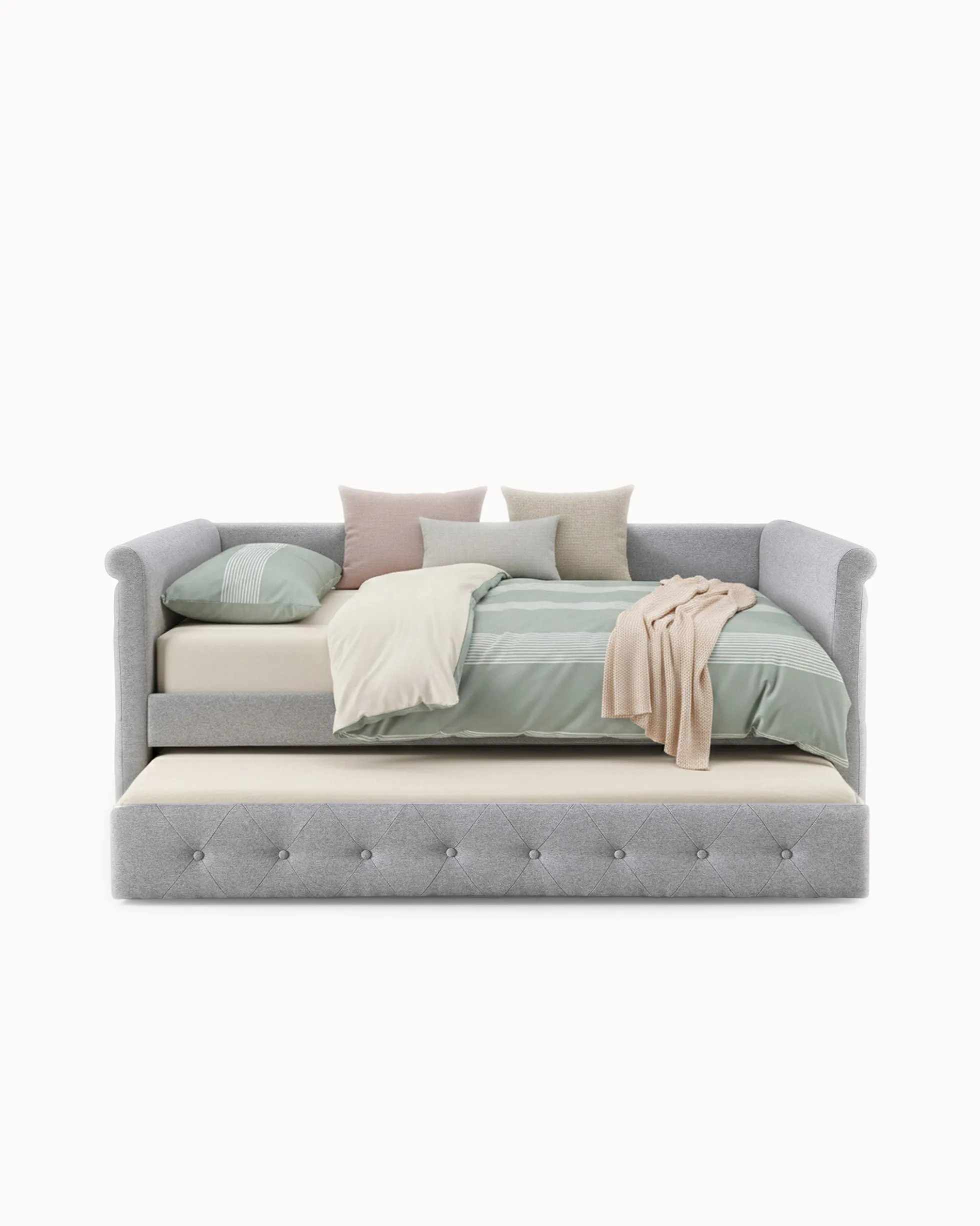 Pack cama nido TÂNIA + 2 colchões SPRING ROLLER