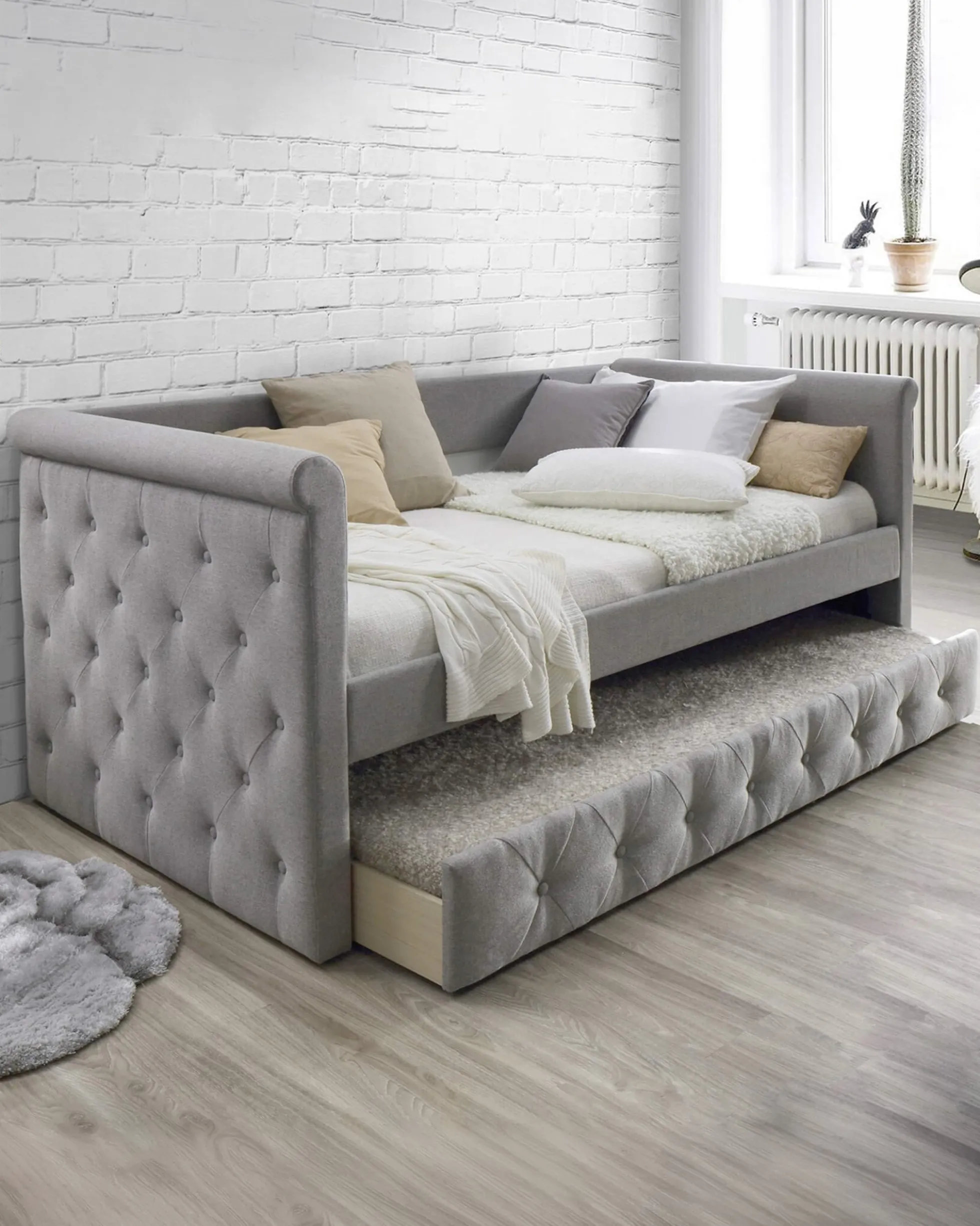 Pack cama nido TÂNIA + 2 colchões SPRING ROLLER