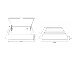Pack quarto de casal CASINO BOX
