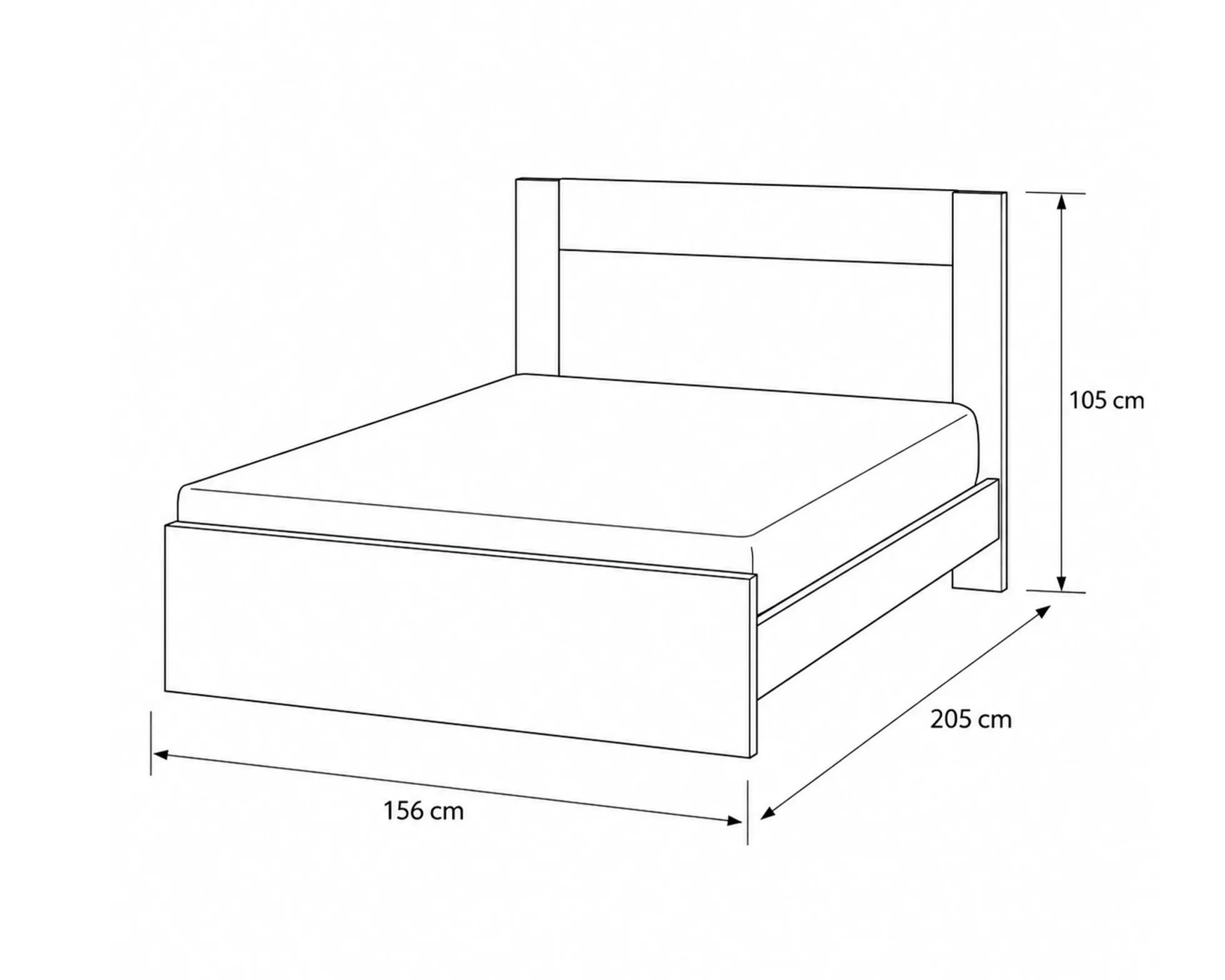 Pack quarto de casal PARIS