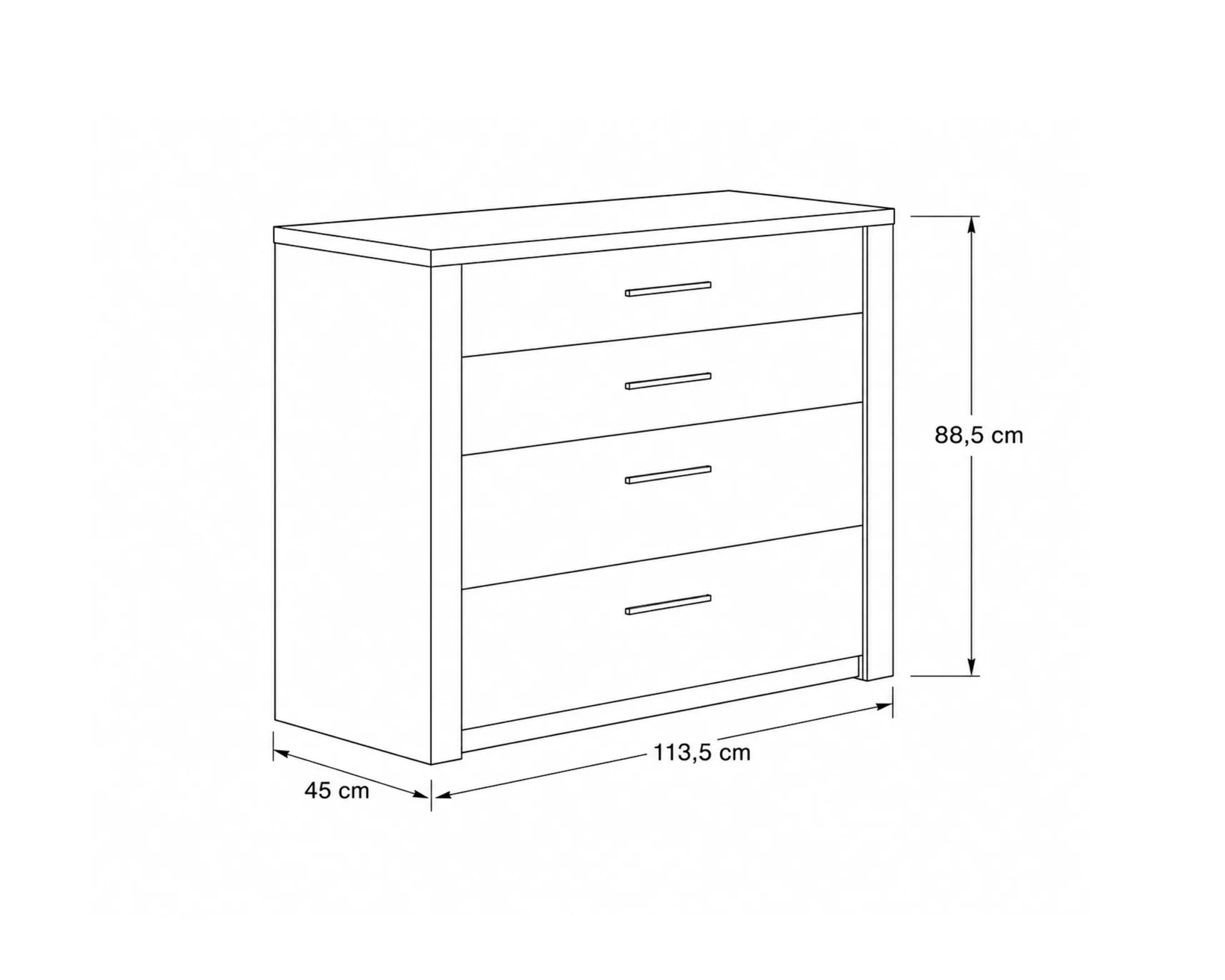 Pack quarto de casal PARIS