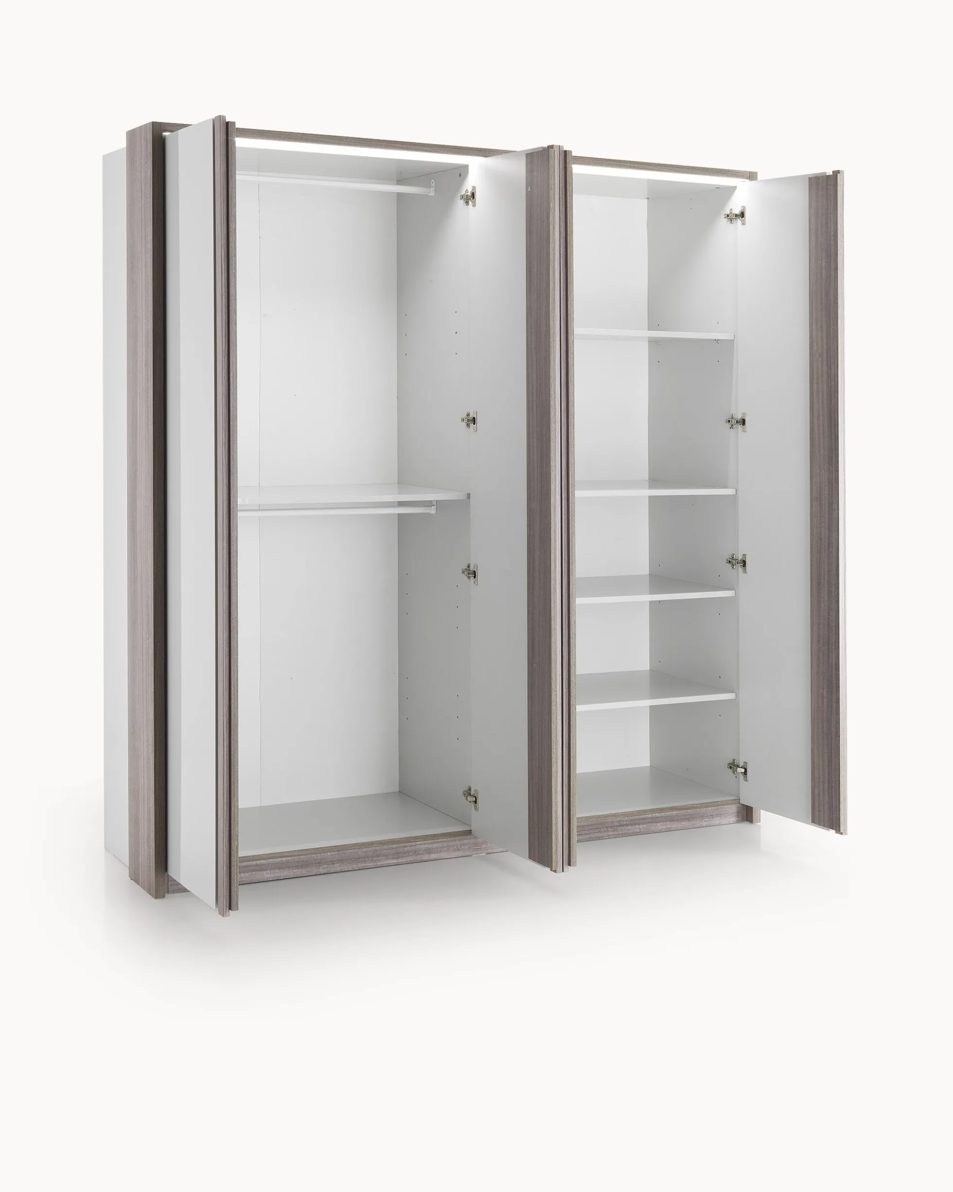 Pack quarto de casal PESARO com LED