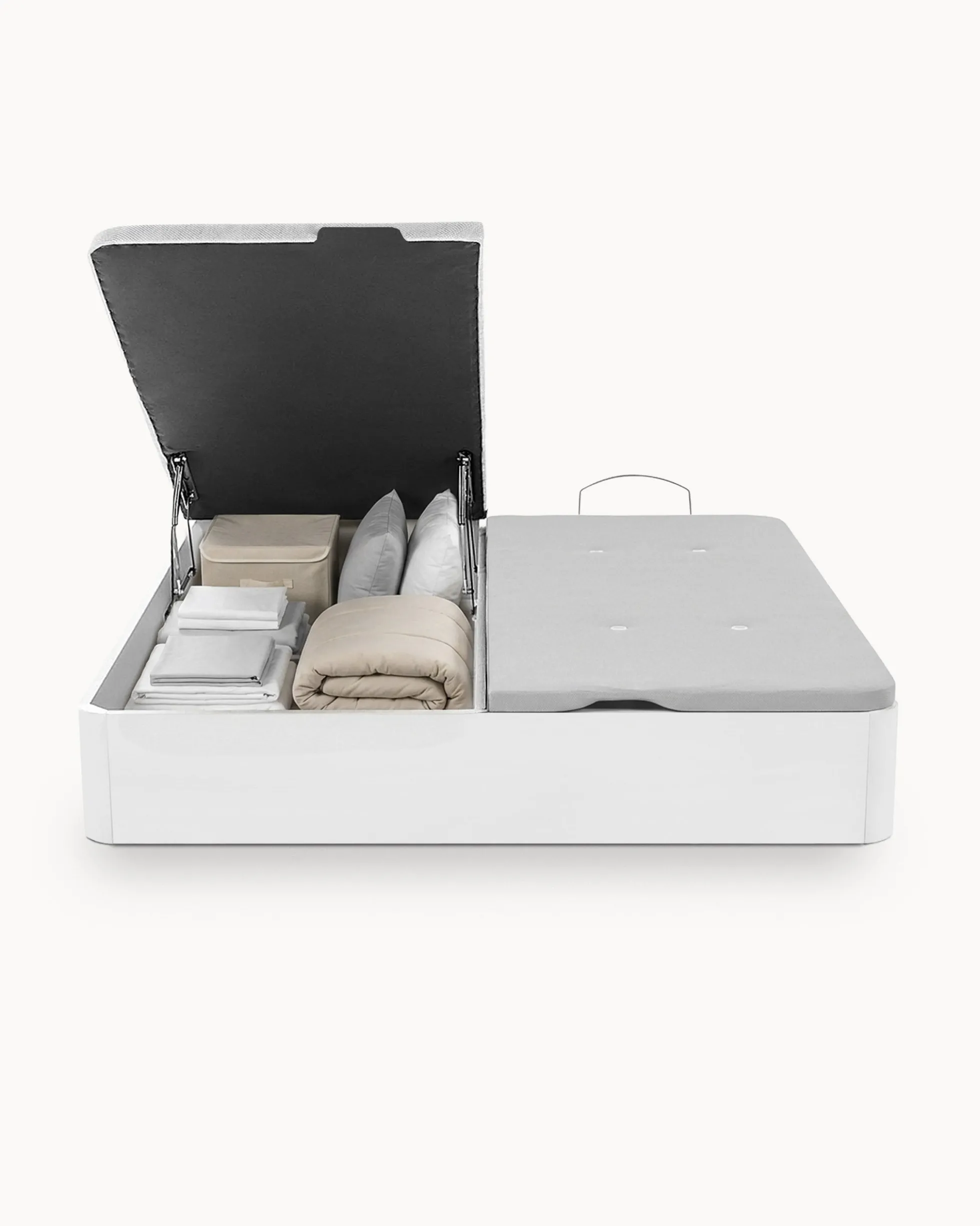 Pack sommier de casal CASINO BOX + Colchão HOMYSLEEP PALACIO COOLER