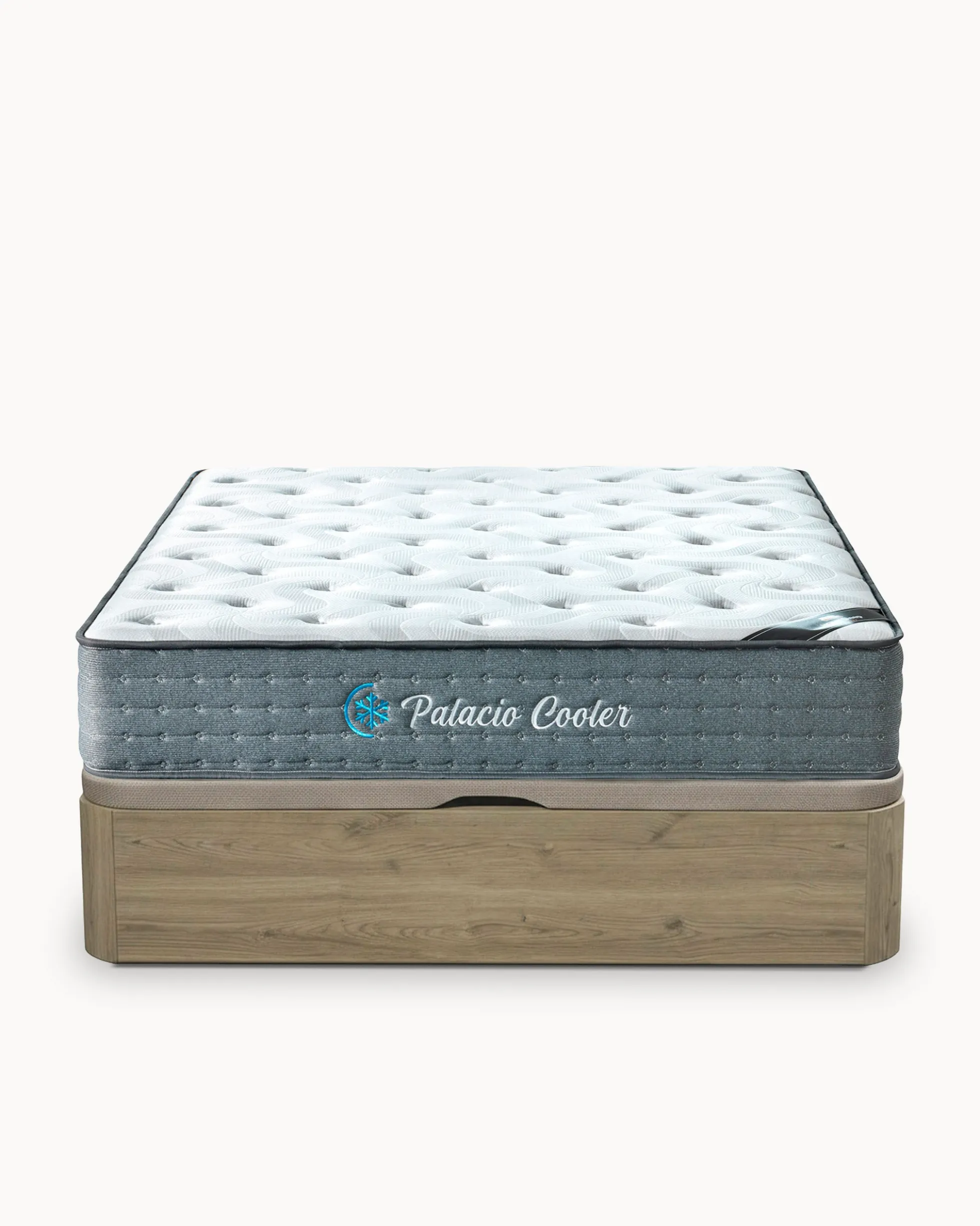 Pack sommier de casal CASINO BOX + Colchão HOMYSLEEP PALACIO COOLER