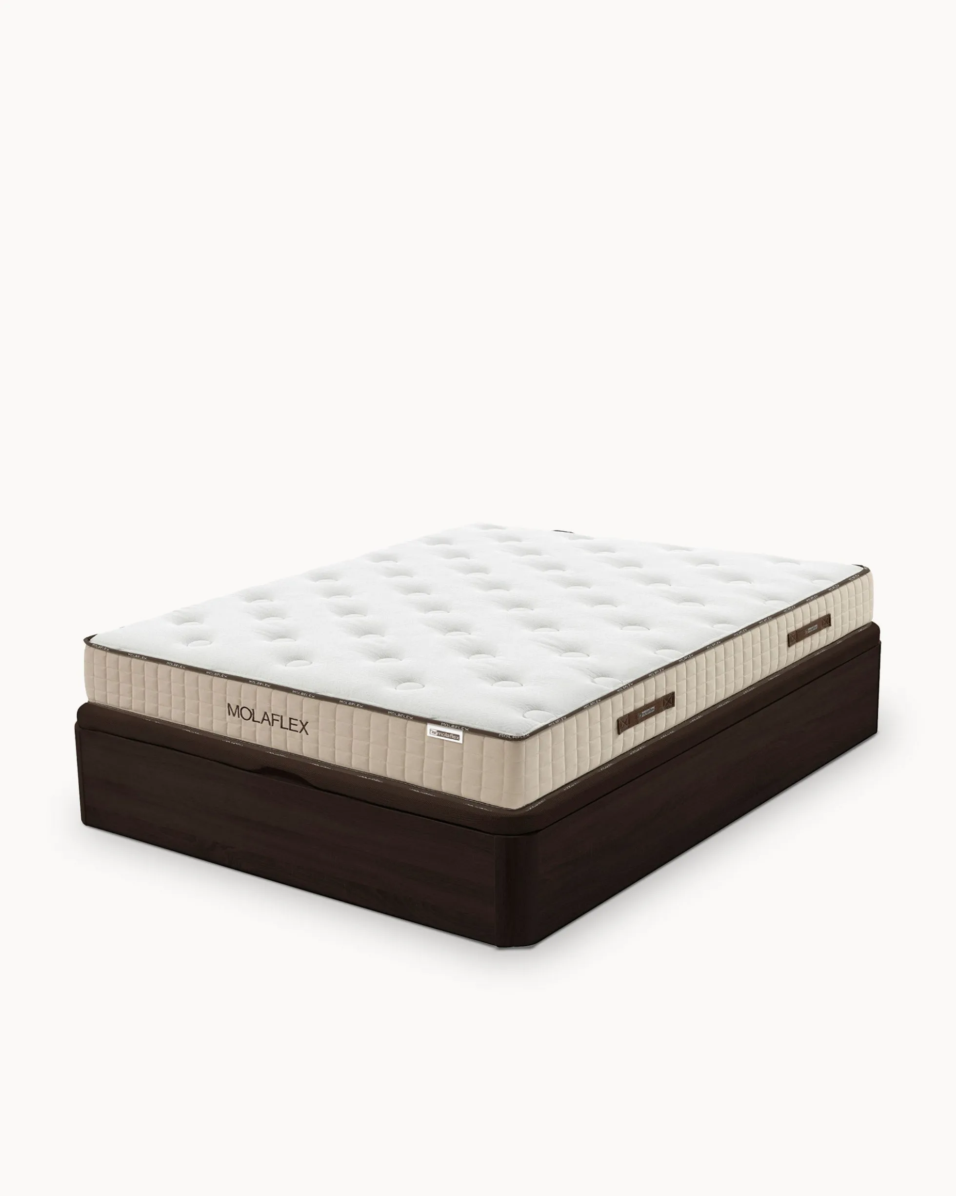 Pack sommier de casal CASINO BOX + colchão MOLAFLEX BEM-ESTAR VISCO POCKET