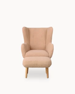 Poltrona TEDDY com repousa-pés