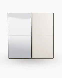 Roupeiro KSANTI portas de correr com espelho