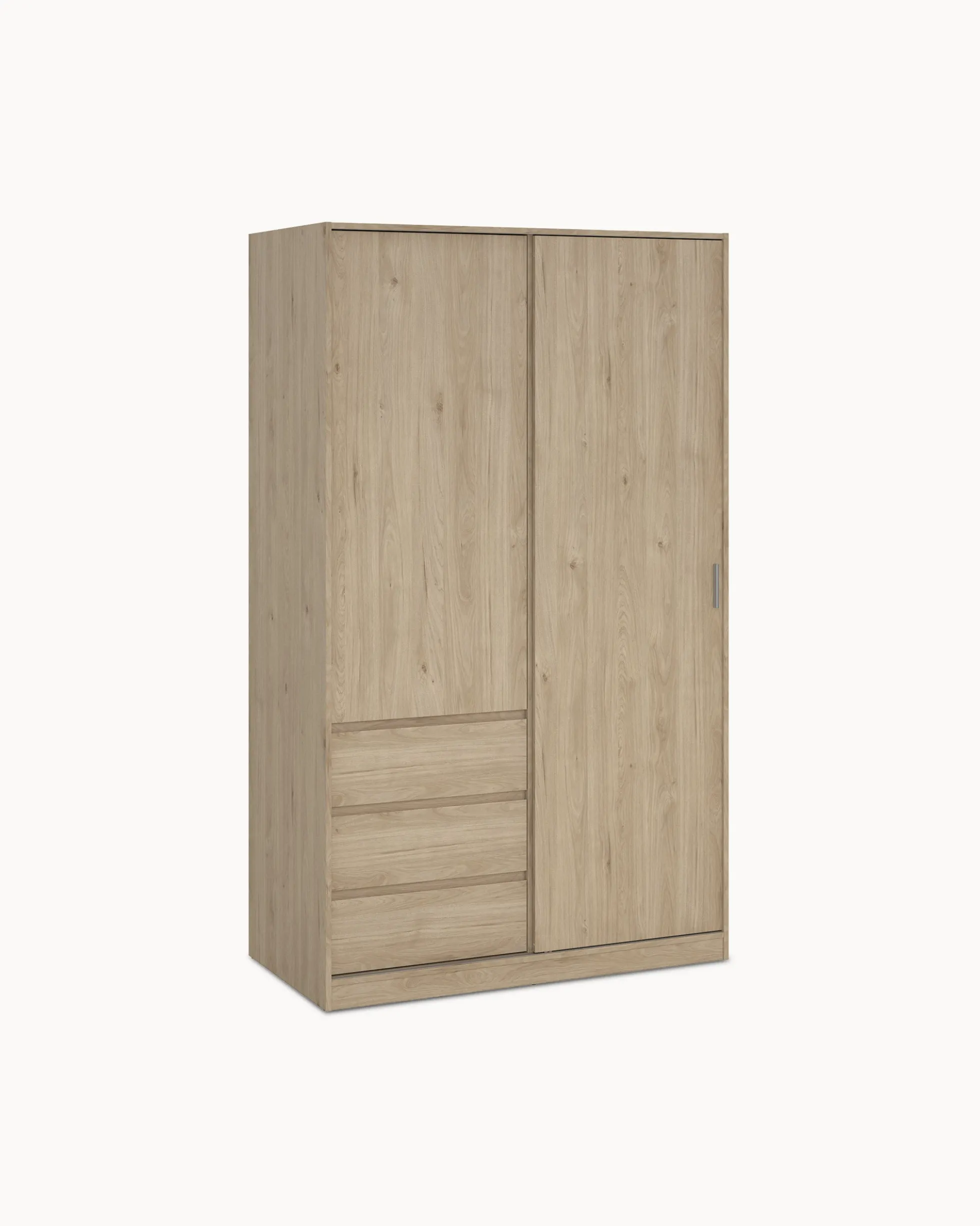 Roupeiro NEW MATRIX II com 2 portas e 3 gavetas