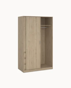 Roupeiro NEW MATRIX II com 2 portas e 3 gavetas