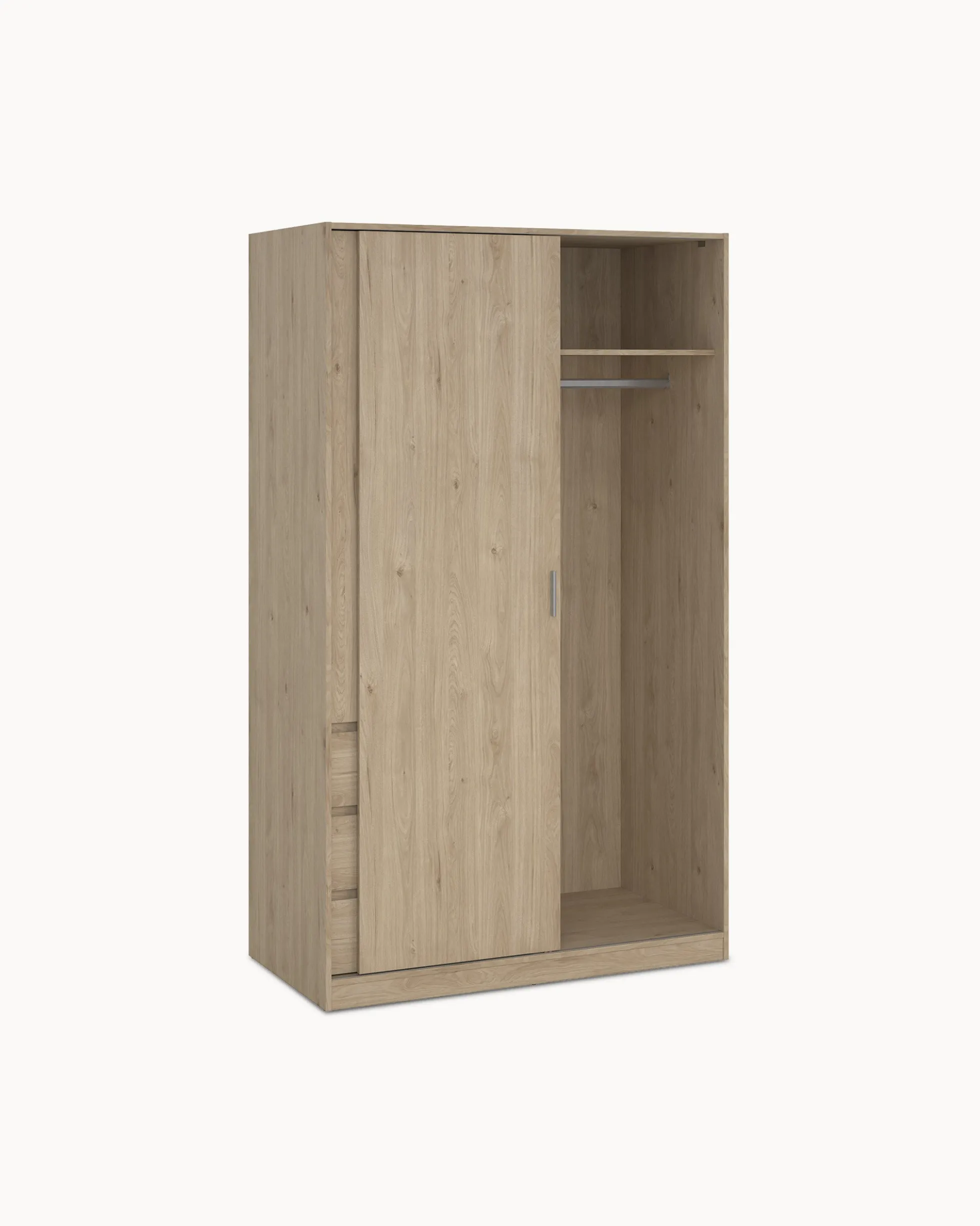 Roupeiro NEW MATRIX II com 2 portas e 3 gavetas
