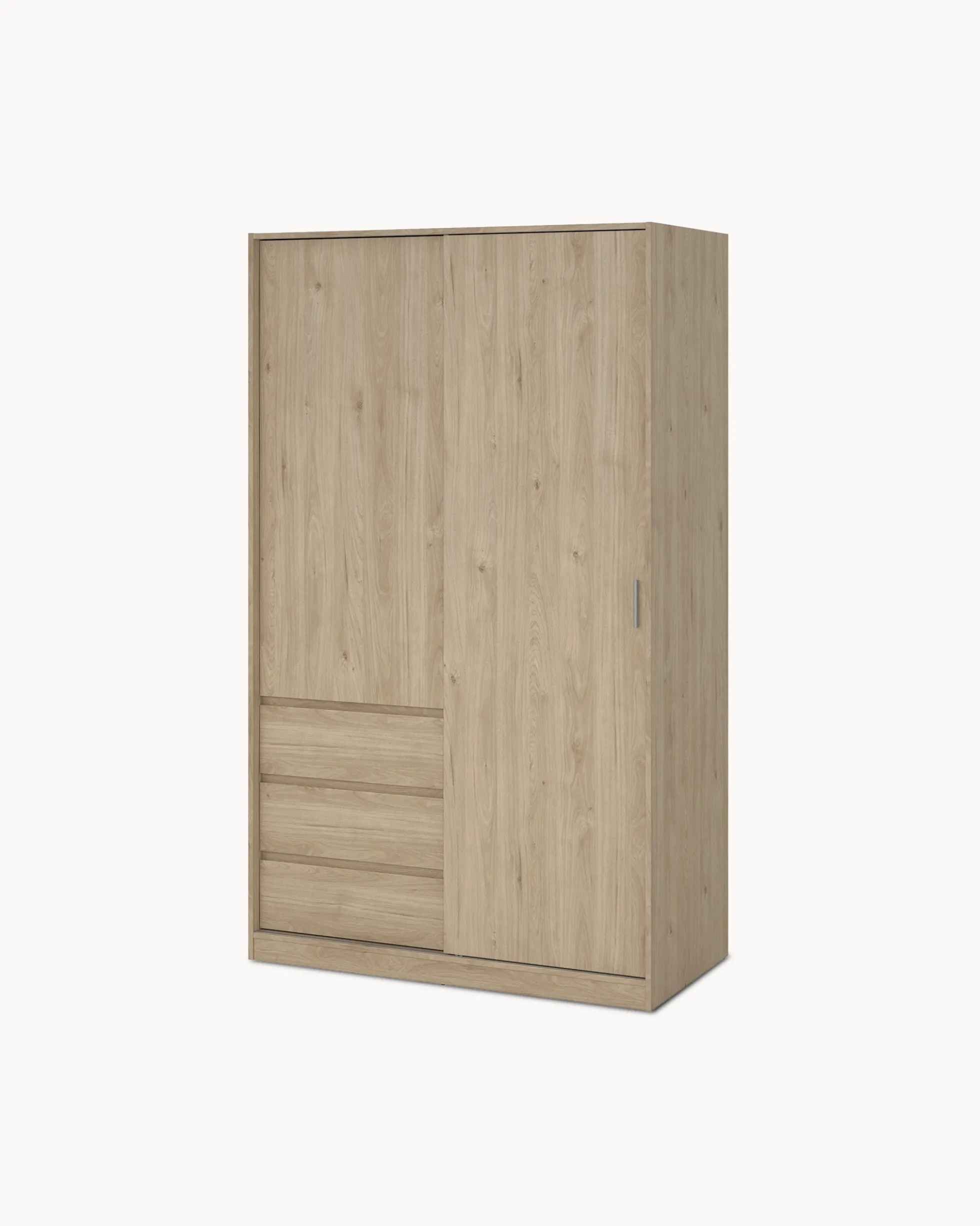 Roupeiro NEW MATRIX II com 2 portas e 3 gavetas