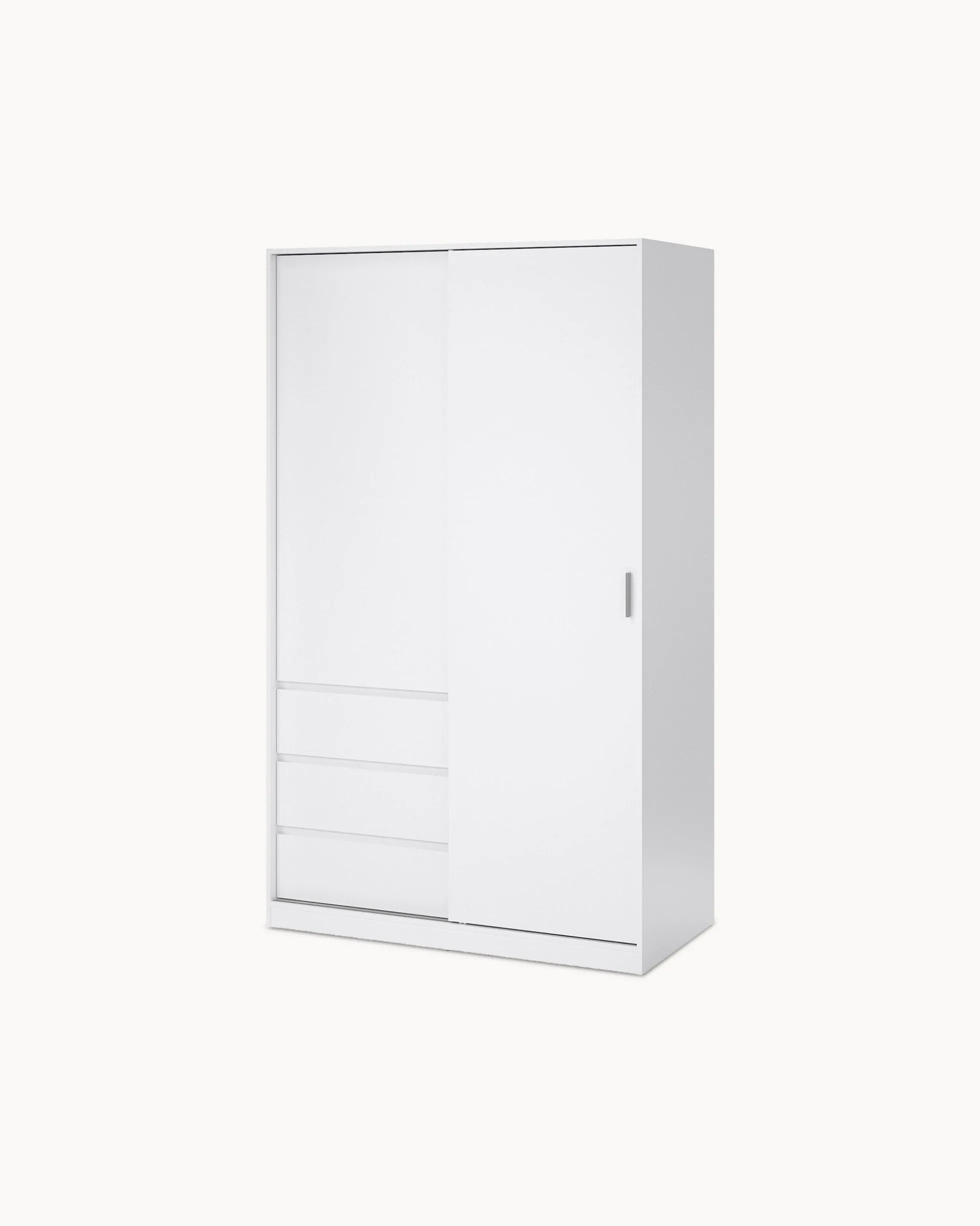 Roupeiro NEW MATRIX SHINY com 2 portas e 3 gavetas