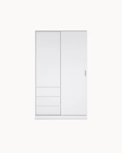 Roupeiro NEW MATRIX SHINY com 2 portas e 3 gavetas