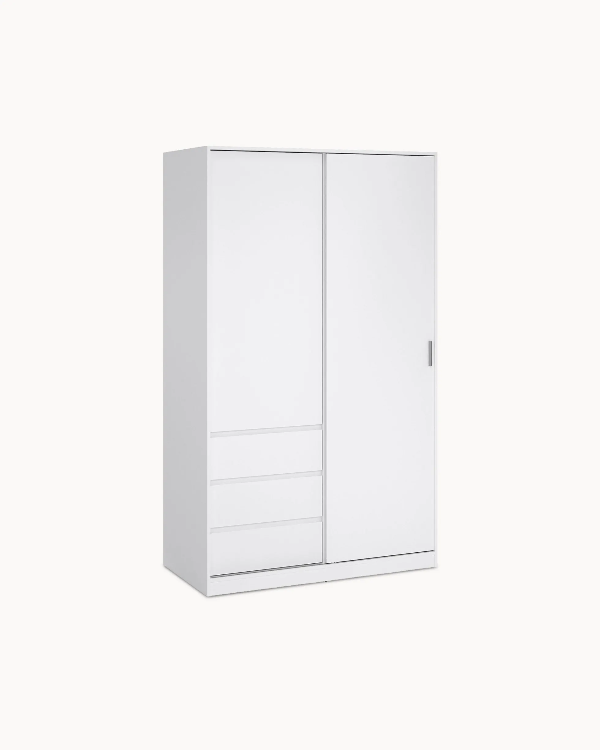 Roupeiro NEW MATRIX SHINY com 2 portas e 3 gavetas