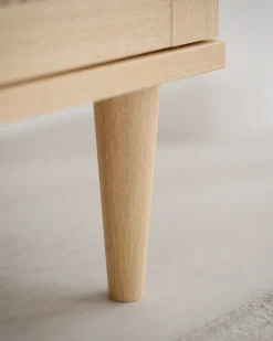 Roupeiro VIMEA em rattan e 3 portas