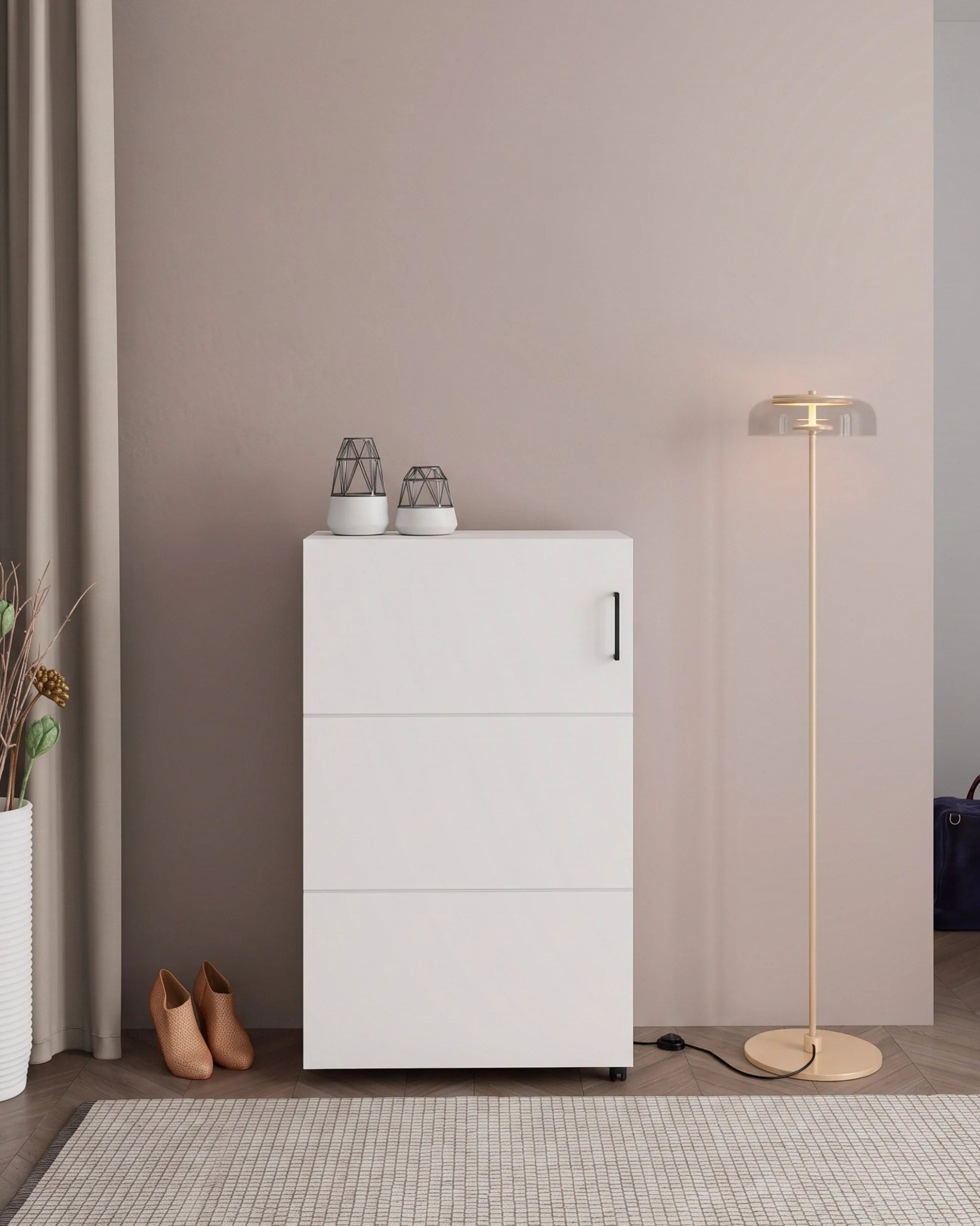 Sapateira ISLAY com 1 porta