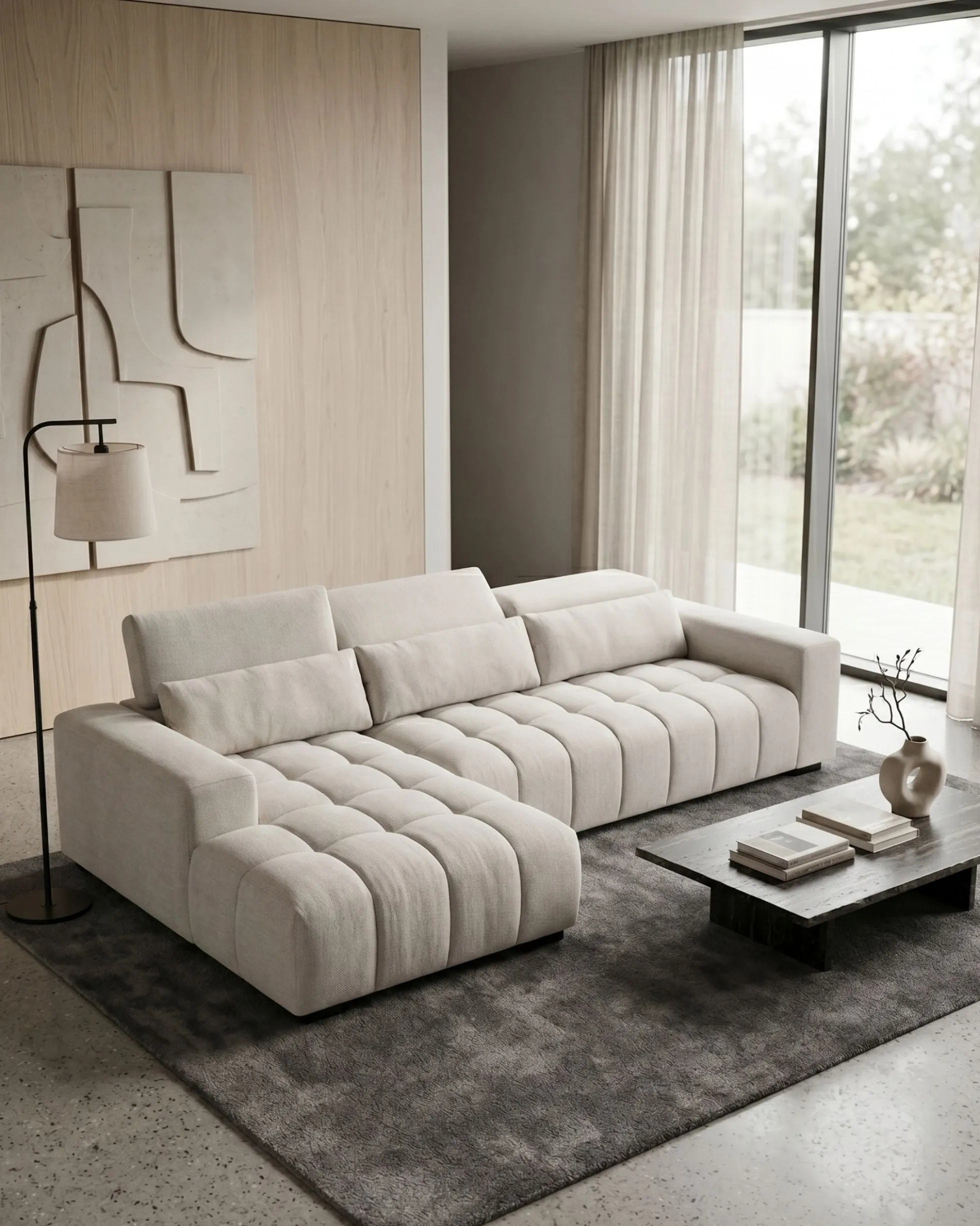 Sofá chaise longue BRISBANE