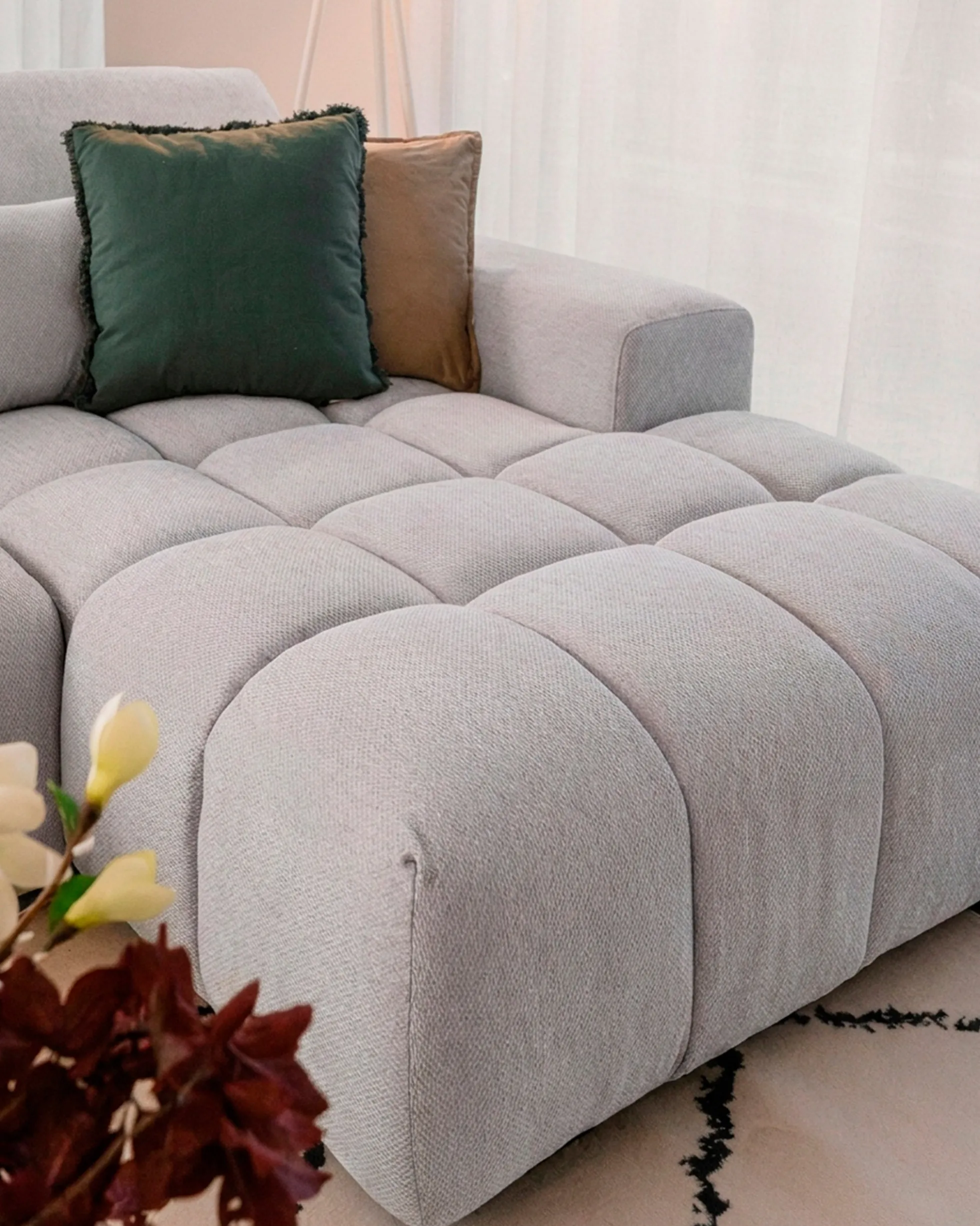 Sofá chaise longue BRISBANE