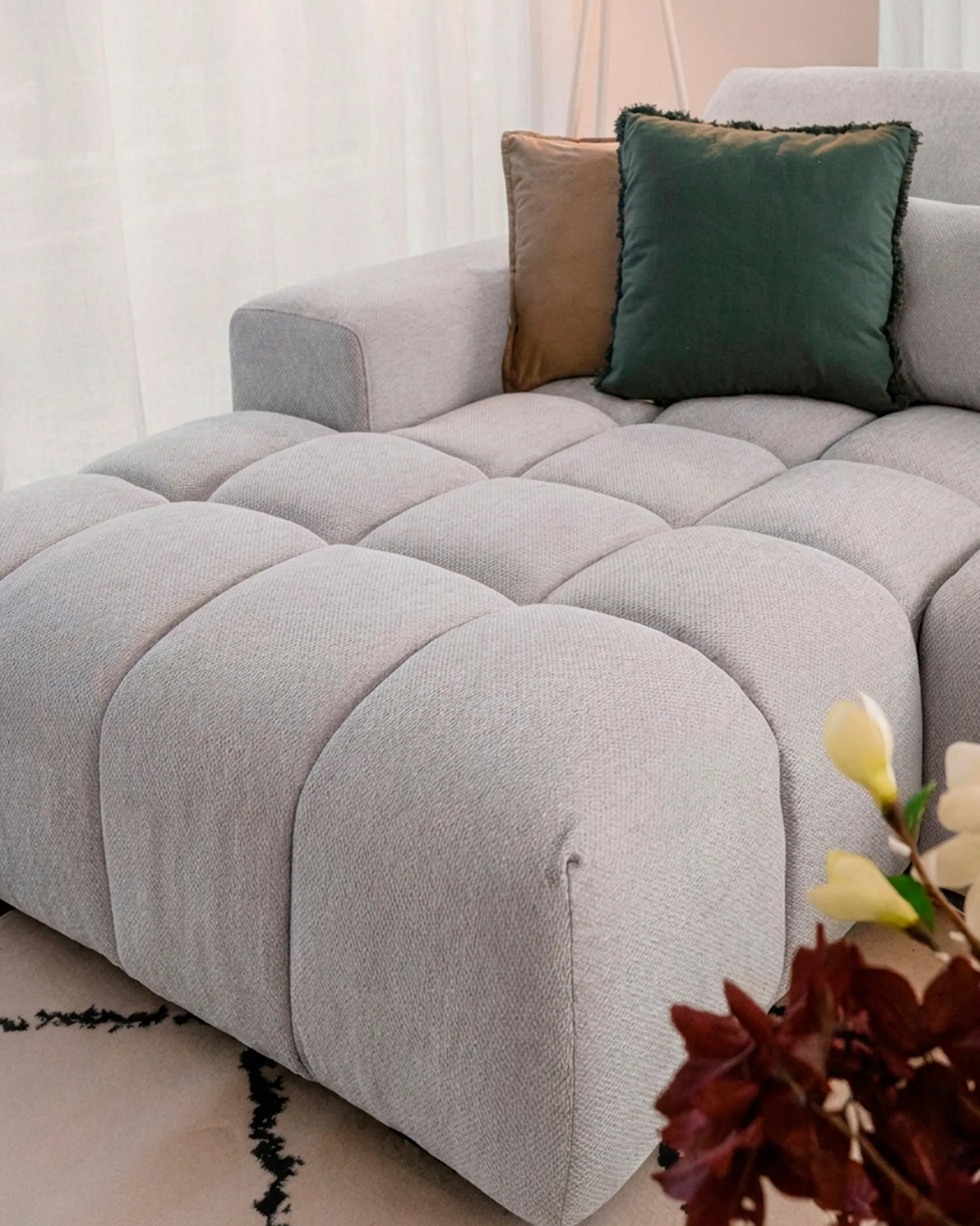 Sofá chaise longue BRISBANE
