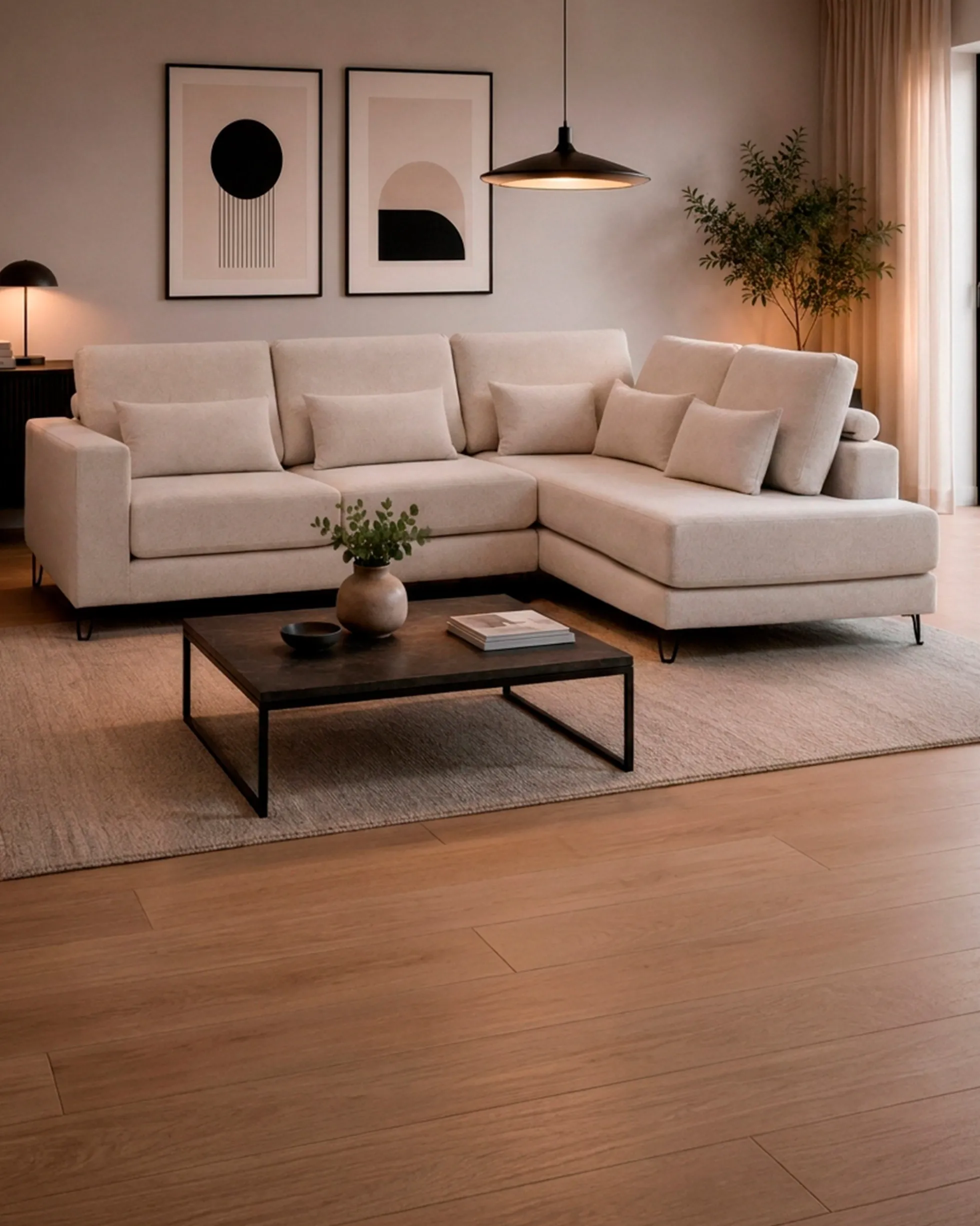 Sofá chaise longue HEZZO