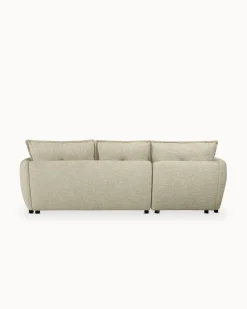 Sofá chaise longue ISADORA com cama e baú