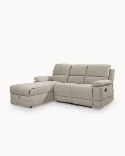 Sofá chaise longue LEON relax manual